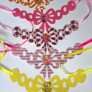 Gargantilha sintético fêmea (5 unidades variadas)