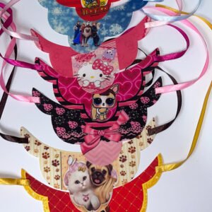 Gargantilha golinha fêmea (5 unidades variadas)
