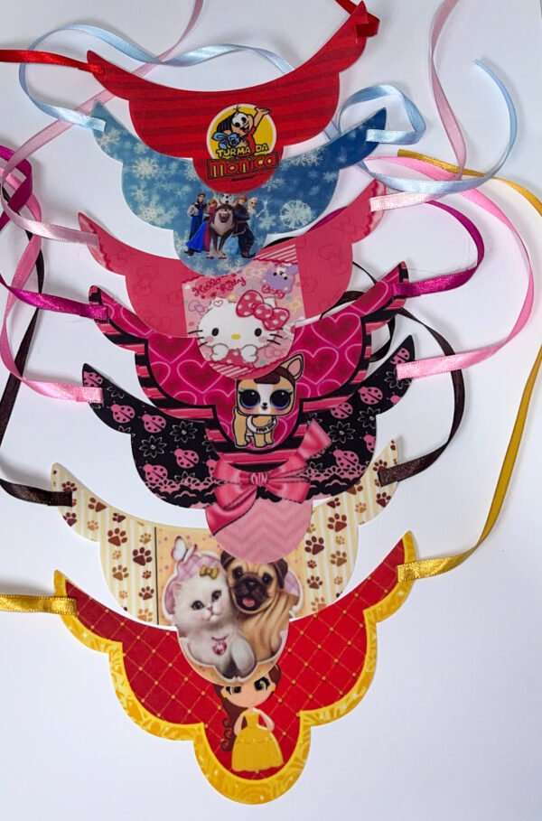 Gargantilha golinha fêmea (5 unidades variadas)