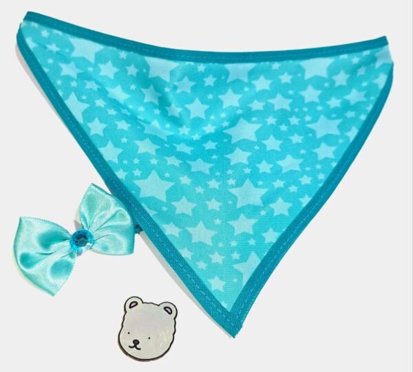 Kit Bandana M + Laço + Adesivo Bobbie Goods 5 kits - Image 3