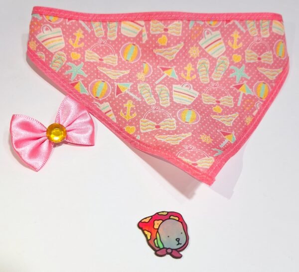 Kit Bandana M + Laço + Adesivo Bobbie Goods 5 kits - Image 5