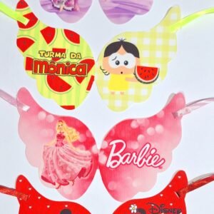 Gargantilha asa de anjo sintético fêmea