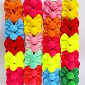 Laços Pompom inverno