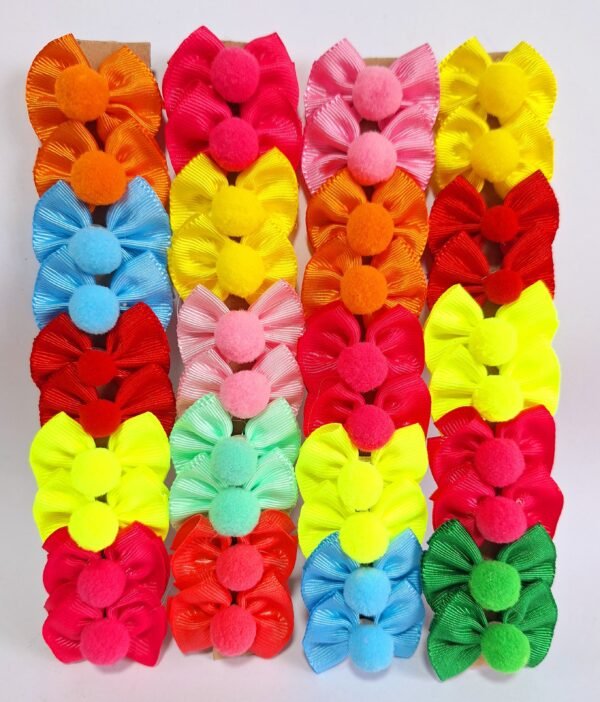 Laços Pompom inverno