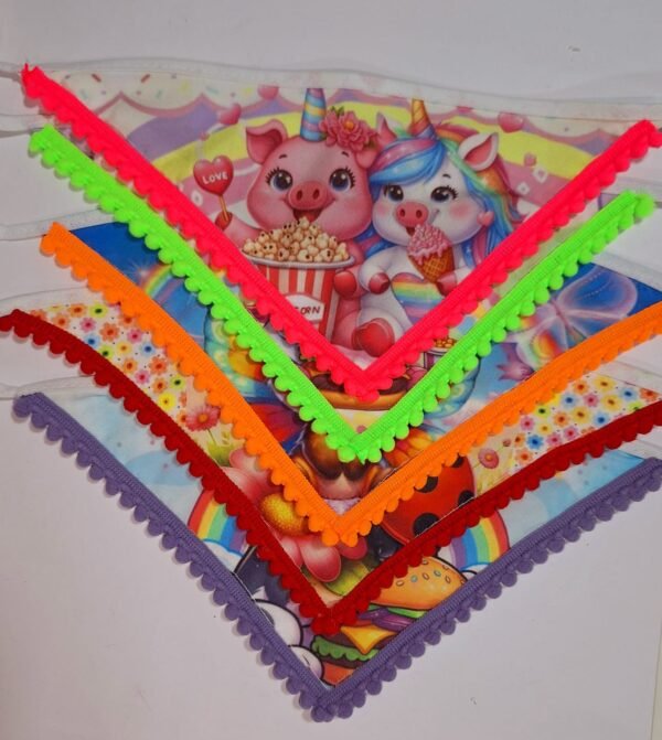 Bandanas M Pompom Fêmea uni