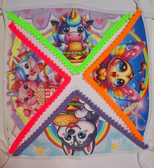 Bandanas M Pompom Fêmea uni - Image 3