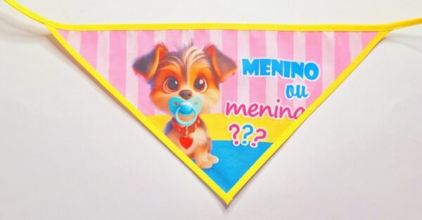 Bandanas comemorativas Menina ou Menino