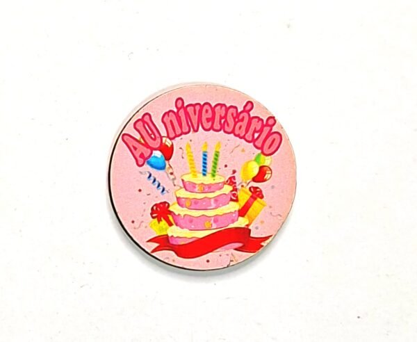 Adesivo AUniversário fêmea