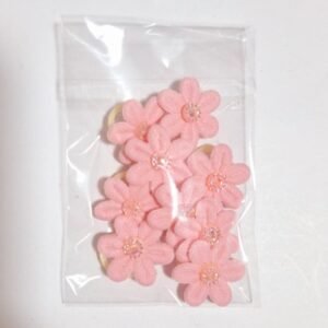 Penteados Florzinhas rosa