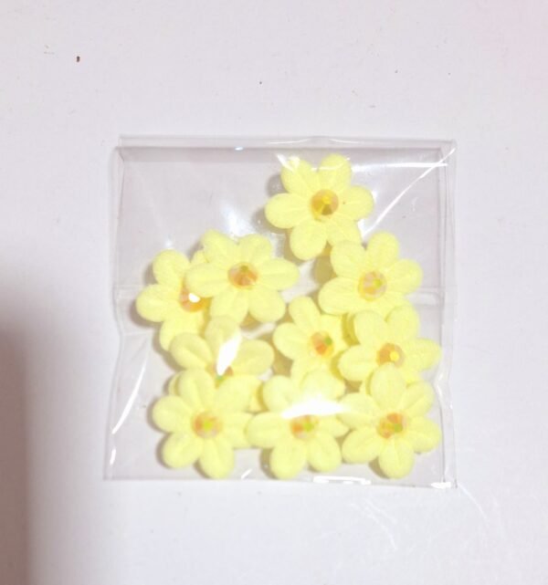 Penteados Florzinhas amarelo claro