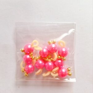 Pérola Rosa Neon penteados