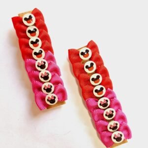 Laços P Mickey e Minnie para Penteados